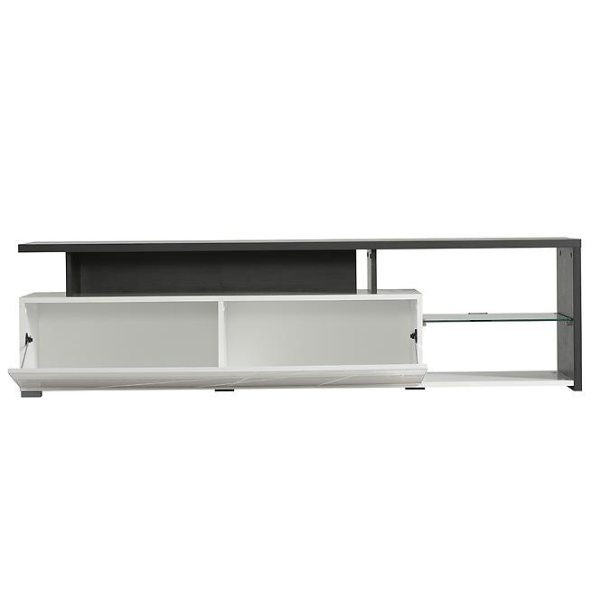 TV stolík Arctic Biela/Čierna 11008822
