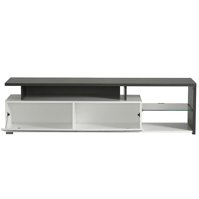 TV stolík Arctic Biela/Čierna 11008822