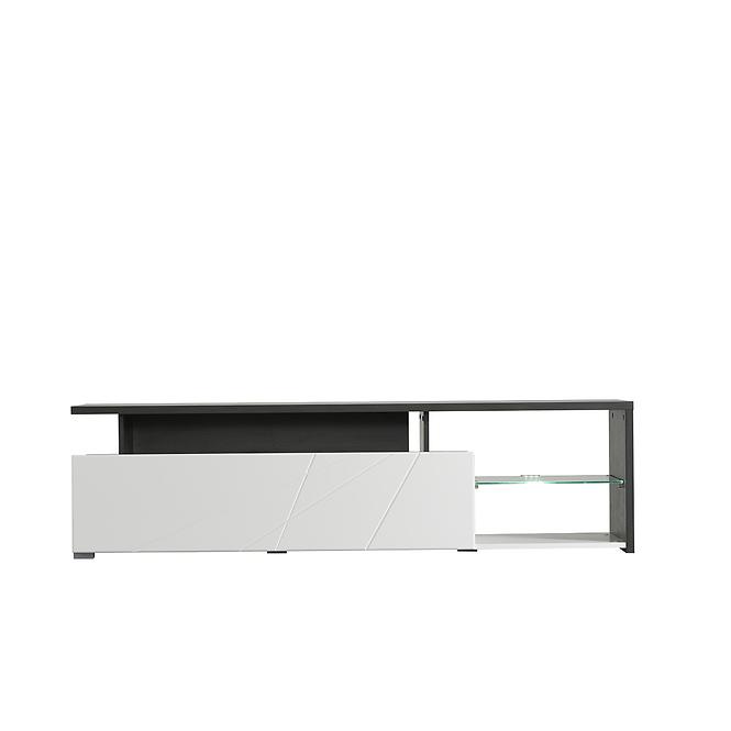 TV stolík Arctic Biela/Čierna 11008822