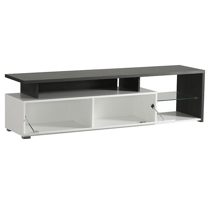 TV stolík Arctic Biela/Čierna 11008822