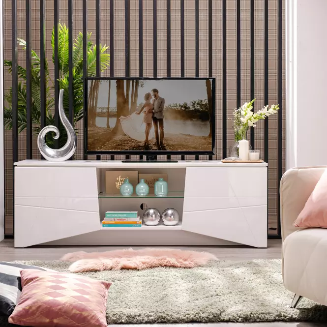 TV stolík Cadiz Biela 11008372