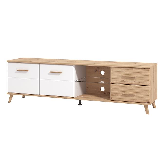 TV stolík Ascona Biela/Artisan 11011974