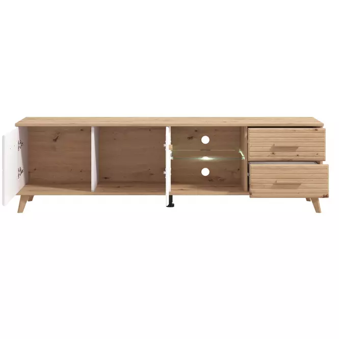 TV stolík Ascona Biela/Artisan 11011974
