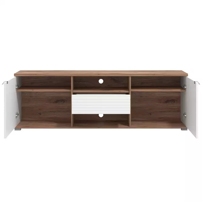 TV stolík Grenoble Biela/Dub 11011977,5