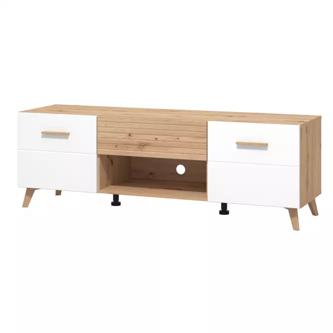 TV stolík Bretagna Artisan/Biela 11012053