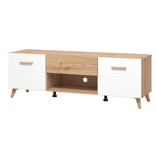 TV stolík Bretagna Artisan/Biela 11012053