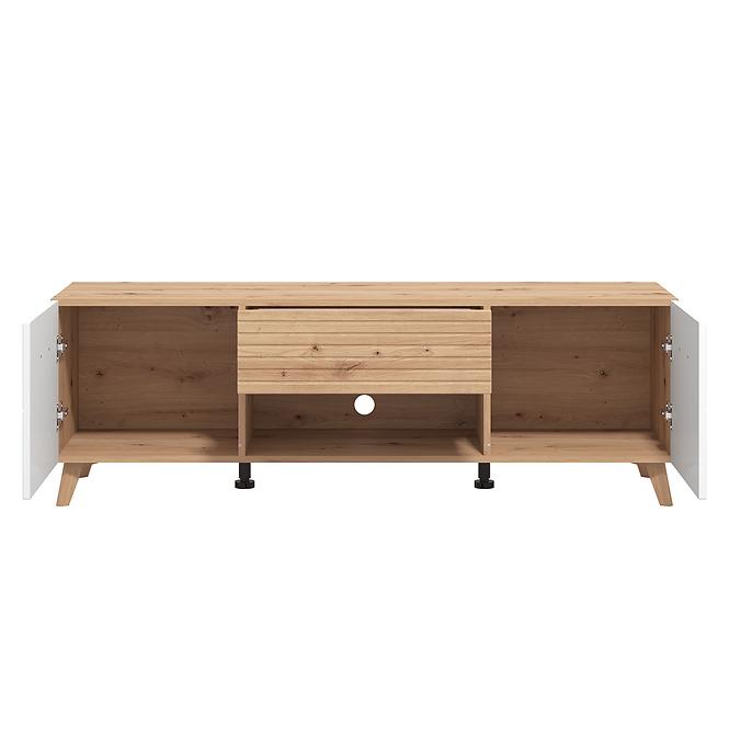 TV stolík Bretagna Artisan/Biela 11012053