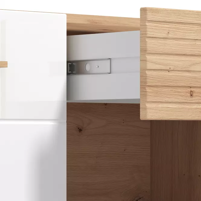 TV stolík Bretagna Artisan/Biela 11012053