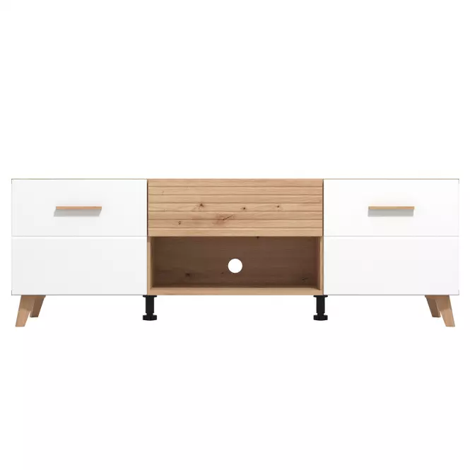 TV stolík Bretagna Artisan/Biela 11012053
