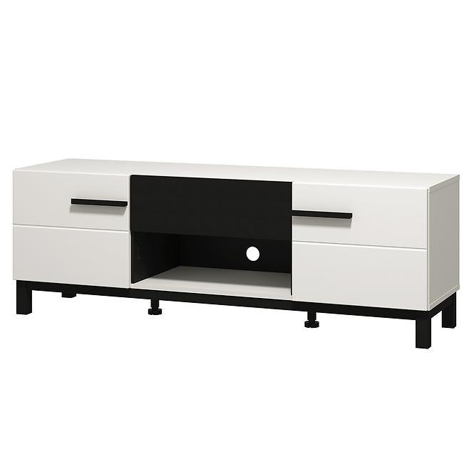 TV stolík Sarthe Biela/Čierna 11013675