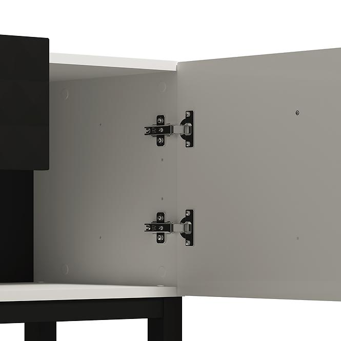 TV stolík Sarthe Biela/Čierna 11013675,7