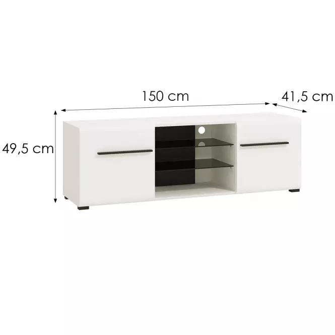 TV stolík Trentino Biela 11008824