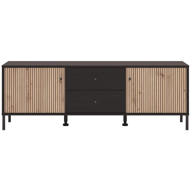 TV stolík Correze Čierna/Artisan 11013536