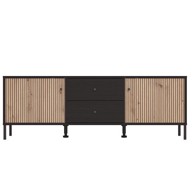 TV stolík Correze Čierna/Artisan 11013536
