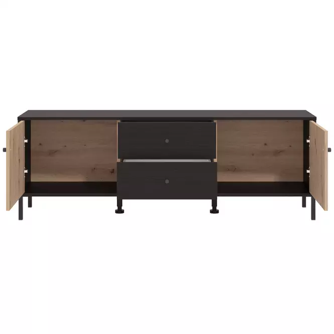 TV stolík Correze Čierna/Artisan 11013536