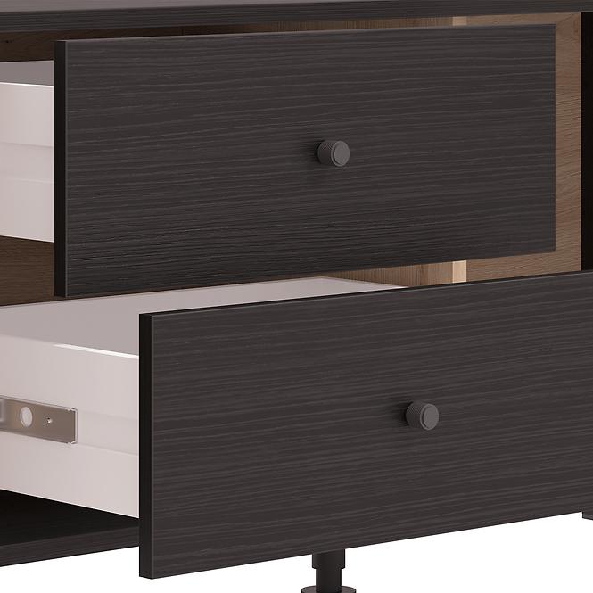 TV stolík Correze Čierna/Artisan 11013536