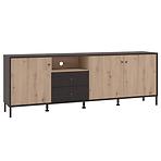 TV stolík Correze Čierna/Artisan 11013530