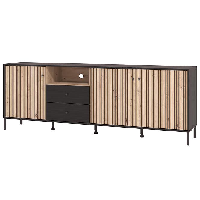 TV stolík Correze Čierna/Artisan 11013530