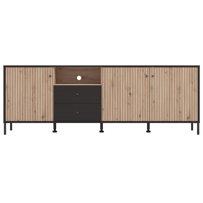 TV stolík Correze Čierna/Artisan 11013530