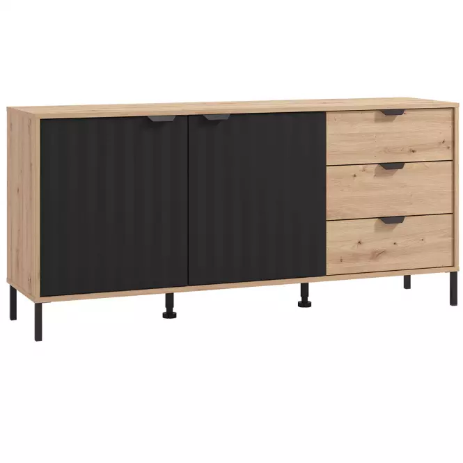 TV stolík Vandea Artisan/Čierna 11013563