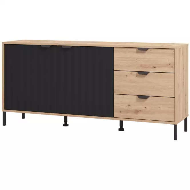 TV stolík Vandea Artisan/Čierna 11013563