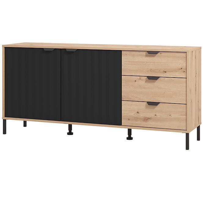 TV stolík Vandea Artisan/Čierna 11013563