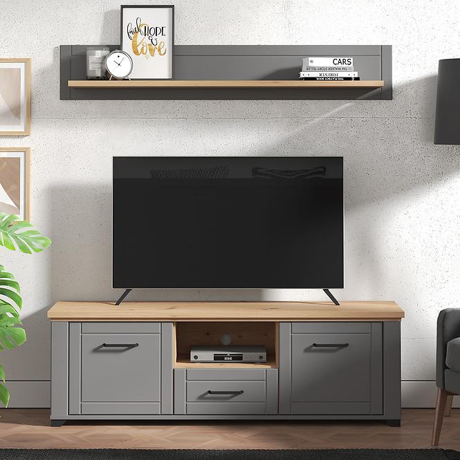 TV stolík Valencia Grafit/Artisan 11011386