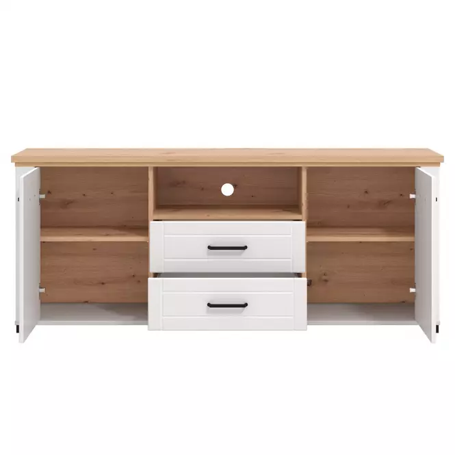 TV stolík Valencia Artisan/Biela 11011387