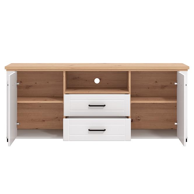 TV stolík Valencia Artisan/Biela 11011387
