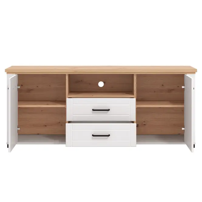 TV stolík Valencia Artisan/Biela 11011387,5