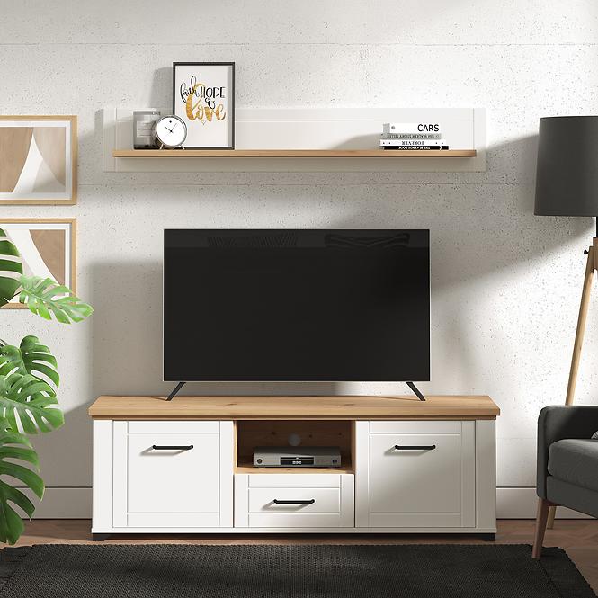 TV stolík Valencia Artisan/Biela 11011385