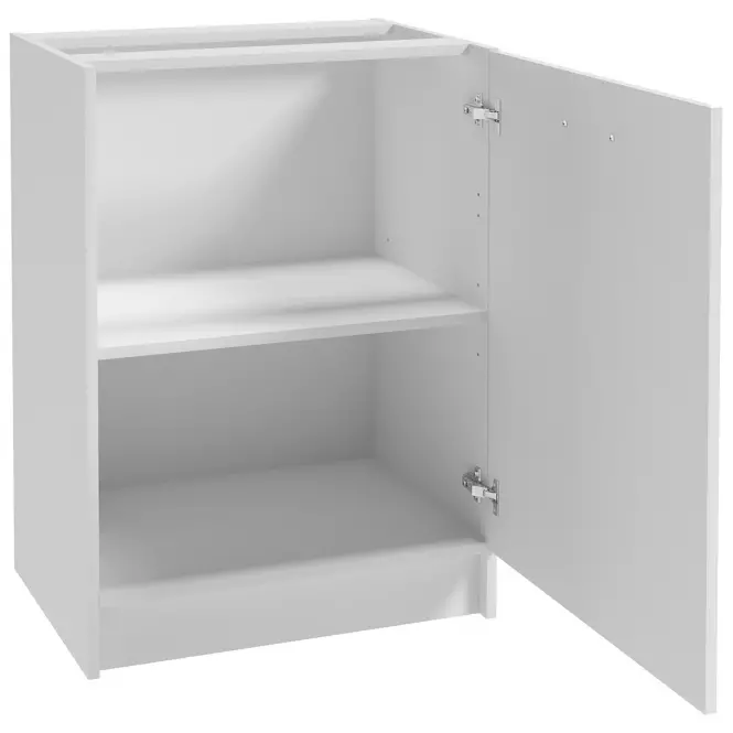 Kuchynská skrinka Arosa B60 1D0S biela,3