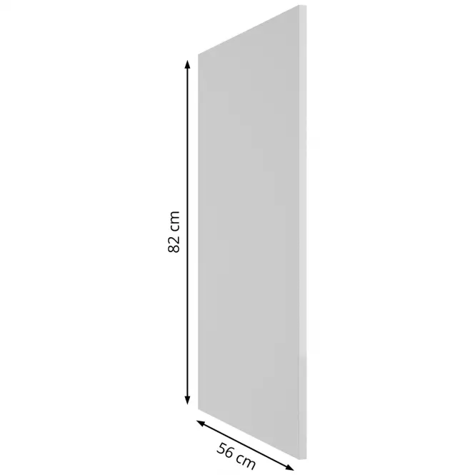 Dolný bočný panel Arosa 820x545 biela,2