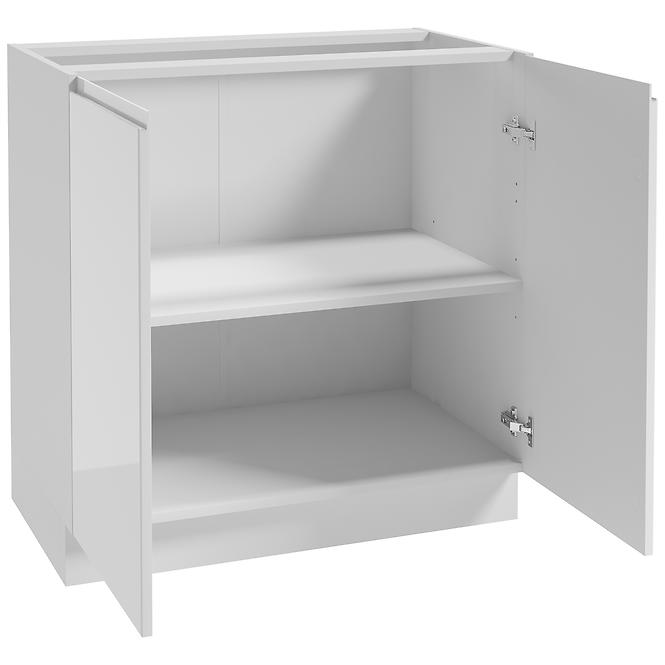 Kuchynská skrinka Paro B80 2D0S 4NN biela,3