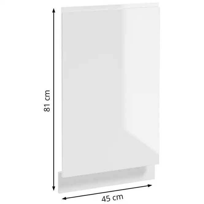 Dvierka na umývačku Paro B45 45x81x2 1D0S biela,2