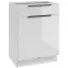 Kuchynská skrinka Basti B60 60x84x49 1D2S biela