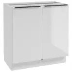 Kuchynská skrinka Basti D80 2D1S biela