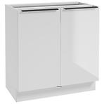 Kuchynská skrinka Basti D80 2D1S biela