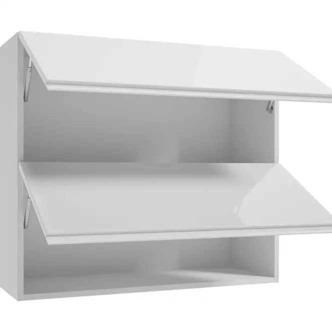 Kuchynská skrinka pod digestor Paro A80 80x70x31 2D0S biela,3