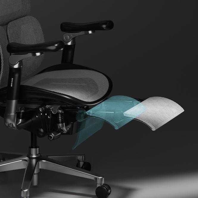 Kancelárske kreslo Brave V-Kinetic Čierna