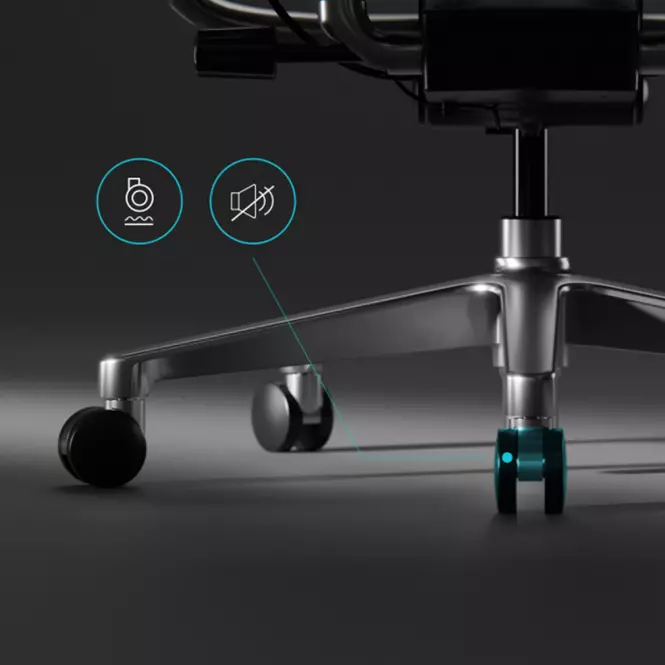 Kancelárske kreslo Brave V-Kinetic Čierna