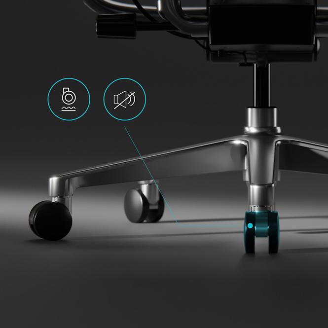 Kancelárske kreslo Brave V-Kinetic Čierna