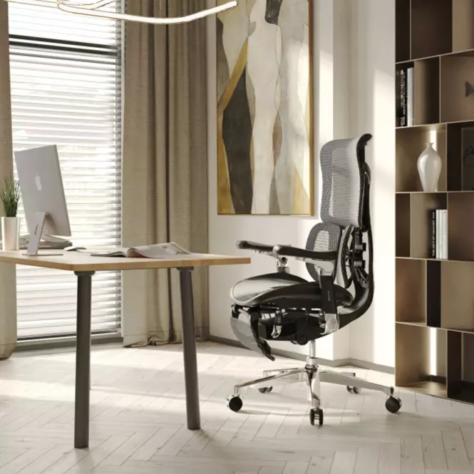 Kancelárske kreslo Brave V-Kinetic Čierna,15