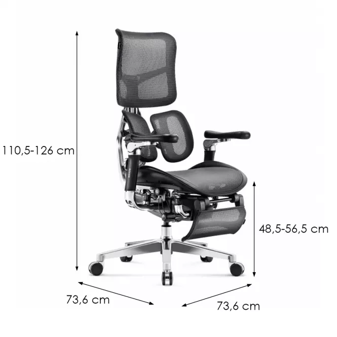 Kancelárske kreslo Brave V-Kinetic Čierna,2