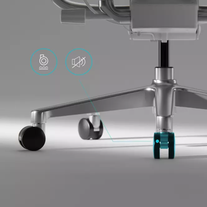 Kancelárske kreslo Brave V-Kinetic Šedá