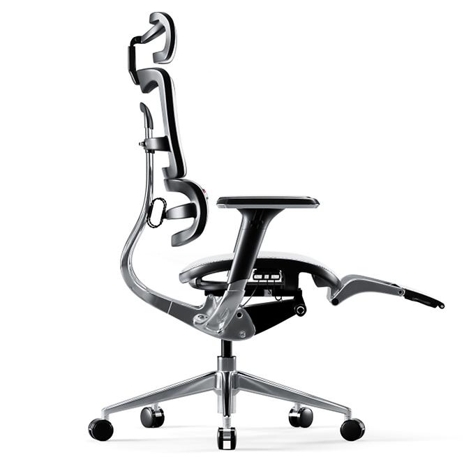 Kancelárske kreslo Diablo V-Master Čierna/Biela,5