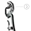 Kancelárske kreslo Diablo V-Master Čierna/Biela,8
