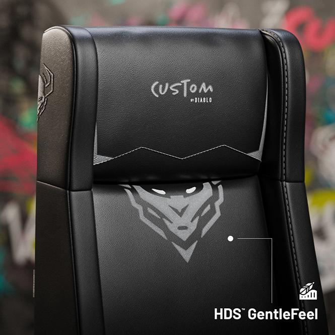 Otočné kreslo Diablo X-Custom Nomral Čierna,14