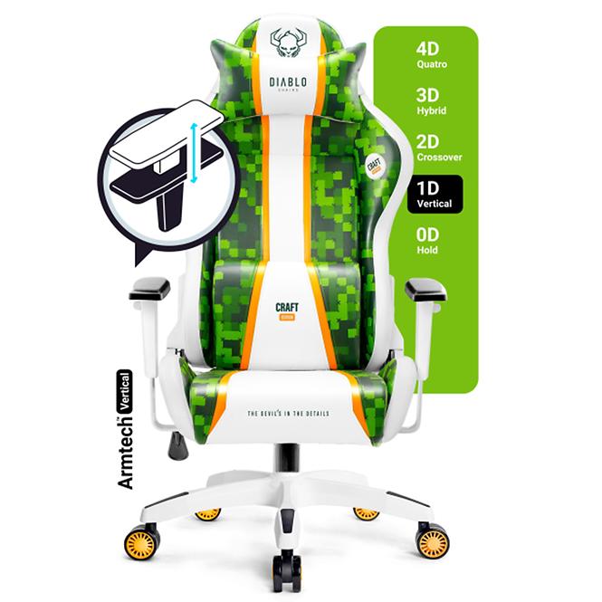 Otočné kreslo Normal Diablo X-One 2.0 Craft
