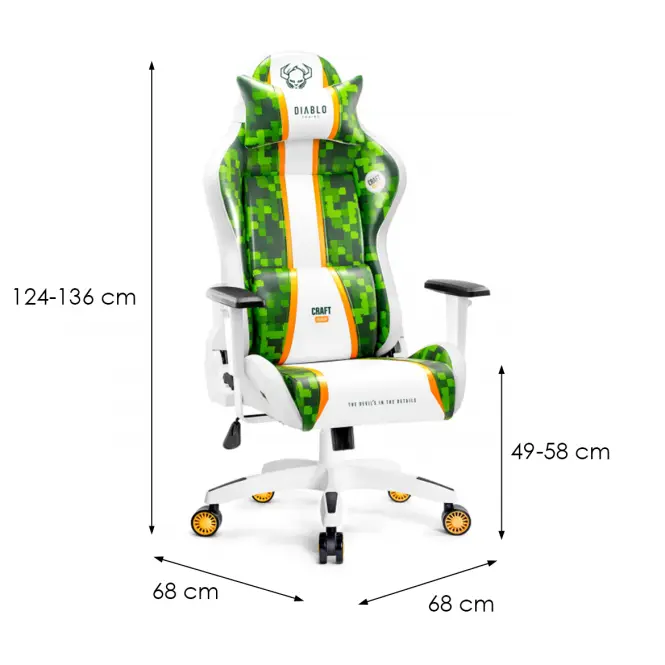 Otočné kreslo Normal Diablo X-One 2.0 Craft,2